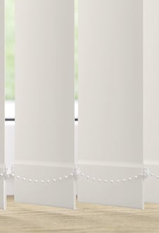 Trinity (Blackout), Soft Grey - Vertical Blind Slats